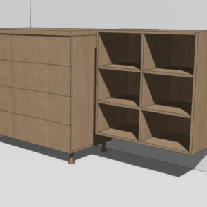 Ansamblu corpuri de mobilier WILLOW standard